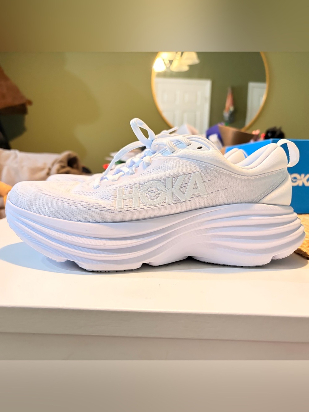 Hoka Bondi 8 Sneakers Wide